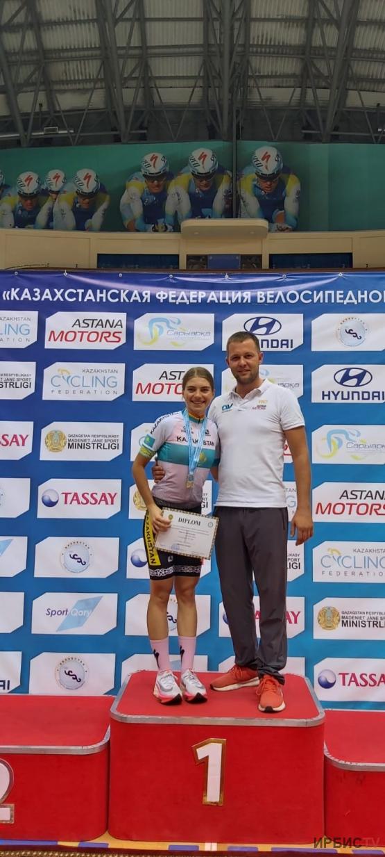 Павлодарская спортсменка прошла отбор на чемпионат мира по велотреку